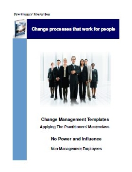 change management templates,practitioners masterclass,change management training,change managers,change management